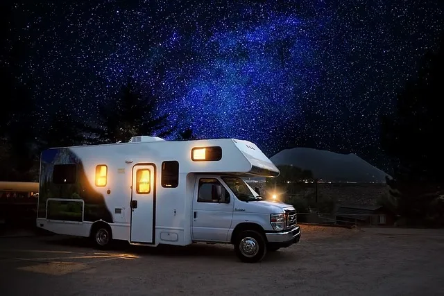 camper noche estrellada
