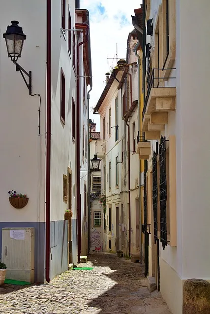 coimbra calle empedrada