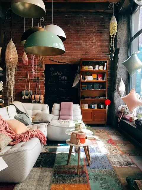 sofas comodos cojines colores pastel